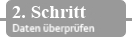zu Schritt 2: Aufstellung anzeigen