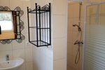 Badezimmer des Landhauszimmer im Gruppenhaus in Land Kamerun