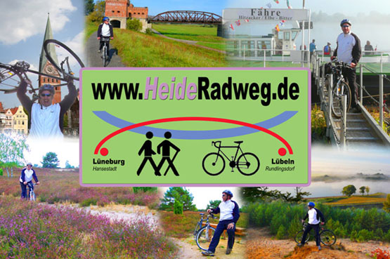 Heide Radweg - Radfahren Lüneburger Heide Elbtalaue Wendland